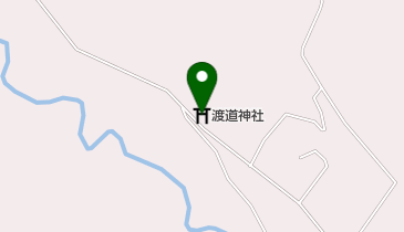 渡道神社の地図画像