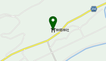 神郷神社の地図画像