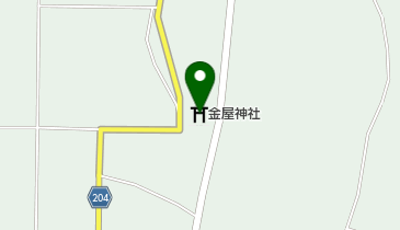 金屋神社の地図画像