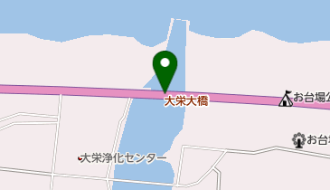 大栄大橋の地図画像