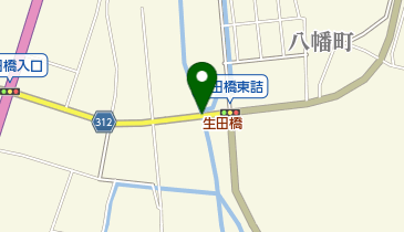 生田橋の地図画像