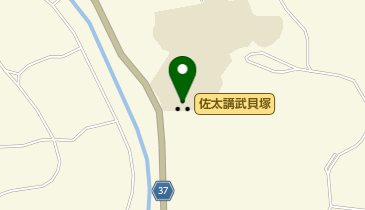 佐太講武貝塚の地図画像