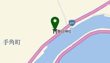 春日神社の地図画像