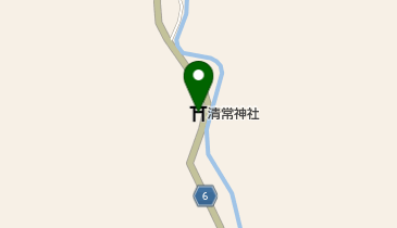 清常神社の地図画像
