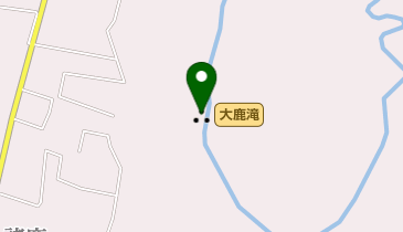 大鹿滝の地図画像