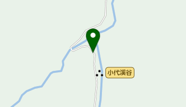 小代渓谷の地図画像