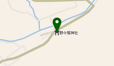 野々尾神社の地図画像
