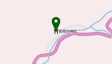 茗荷谷神社の地図画像