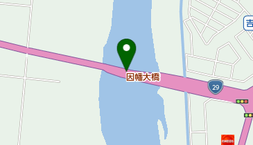 因幡大橋の地図画像