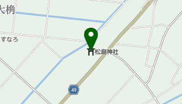 松島神社の地図画像