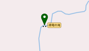 清竜の滝の地図画像