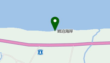 姉泊海岸の地図画像