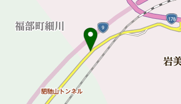 駟馳山峠の地図画像