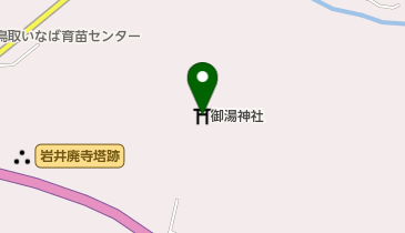 御湯神社の地図画像