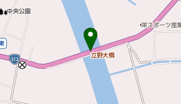 立野大橋の地図画像