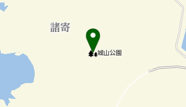 城山公園の地図画像