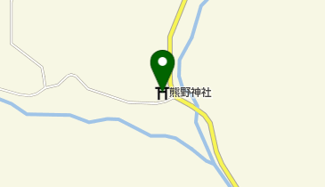 熊野神社の地図画像