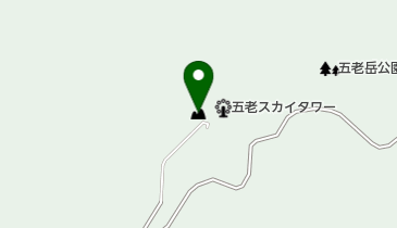 五老岳の地図画像