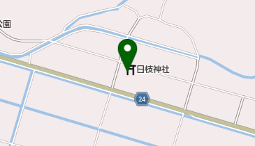 日枝神社の地図画像