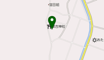 波古神社の地図画像