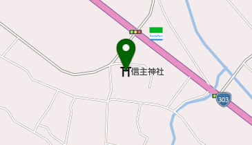 信主神社の地図画像