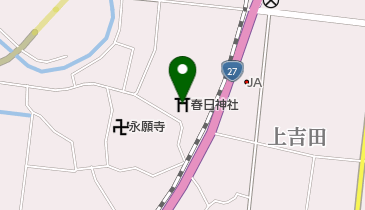 春日神社の地図画像