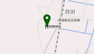 熊野神社の地図画像