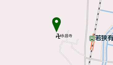 永昌寺の地図画像