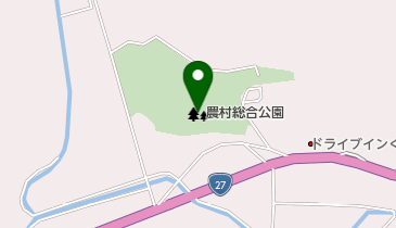 農村総合公園の地図画像