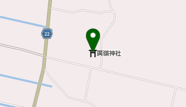 廣嶺神社の地図画像