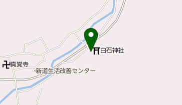 白石神社の地図画像