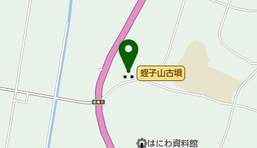 蛭子山古墳の地図画像