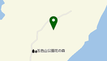 五色山公園花の森の地図画像