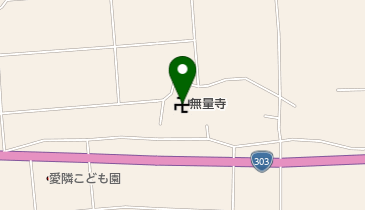 無量寺の地図画像