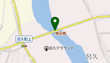 鷺田橋の地図画像