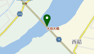 大垣大橋の地図画像