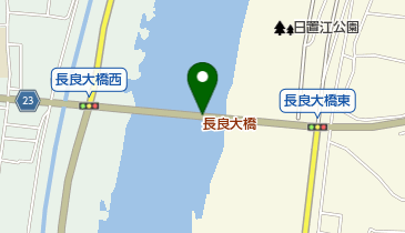 長良大橋の地図画像