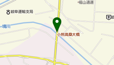 小熊高桑大橋の地図画像