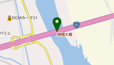 穂積大橋の地図画像