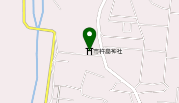 市杵島神社の地図画像