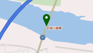 平成川島橋の地図画像