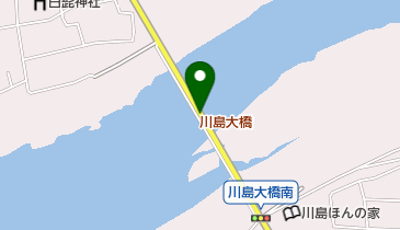 川島大橋の地図画像