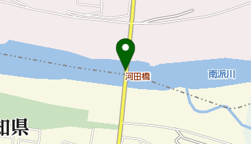 河田橋の地図画像