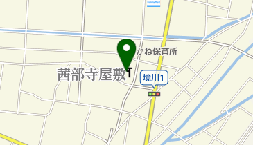 式内茜部神社の地図画像