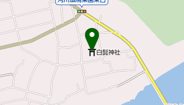 白髭神社の地図画像