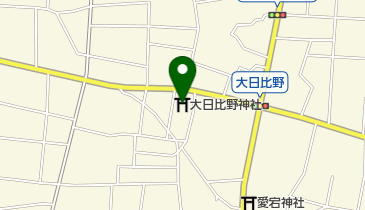 大日比野神社の地図画像
