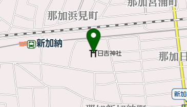 日吉神社の地図画像