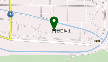 春日神社の地図画像