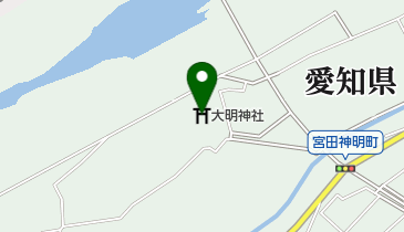 大明神社の地図画像