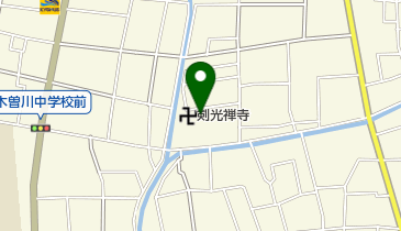 剣光禅寺の地図画像